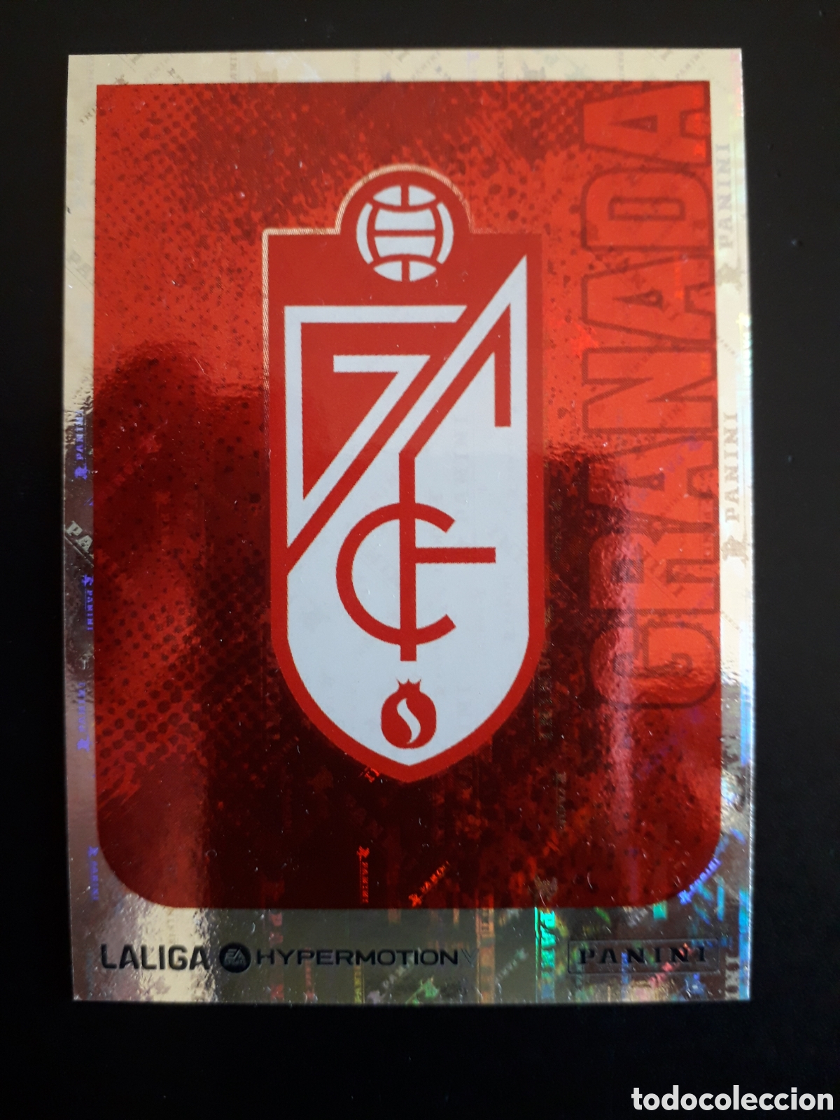 Cromos de f&uacute;tbol: ESCUDO GRANADA N&deg; 211 LALIGA HYPERMOTION 25 26 2025 2026 PANINI SIN PEGAR PEDIDO M&Iacute;NIMO 3&euro;