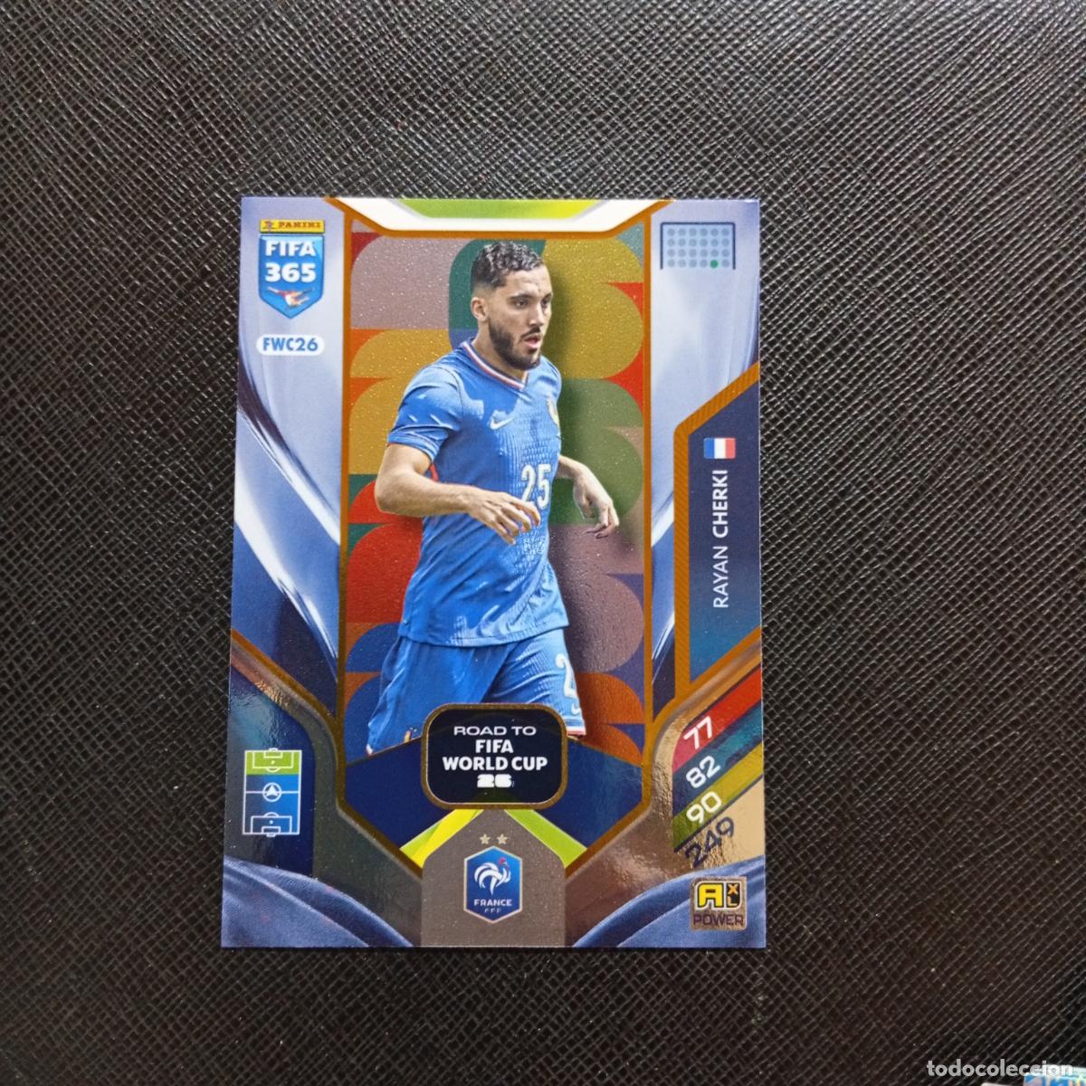Cromos de f&uacute;tbol: FWC26 CHERKI FRANCIA ADRENALYN 2025 2026 FIFA 365 CROMO FUTBOL 25 26 - A215 PG53