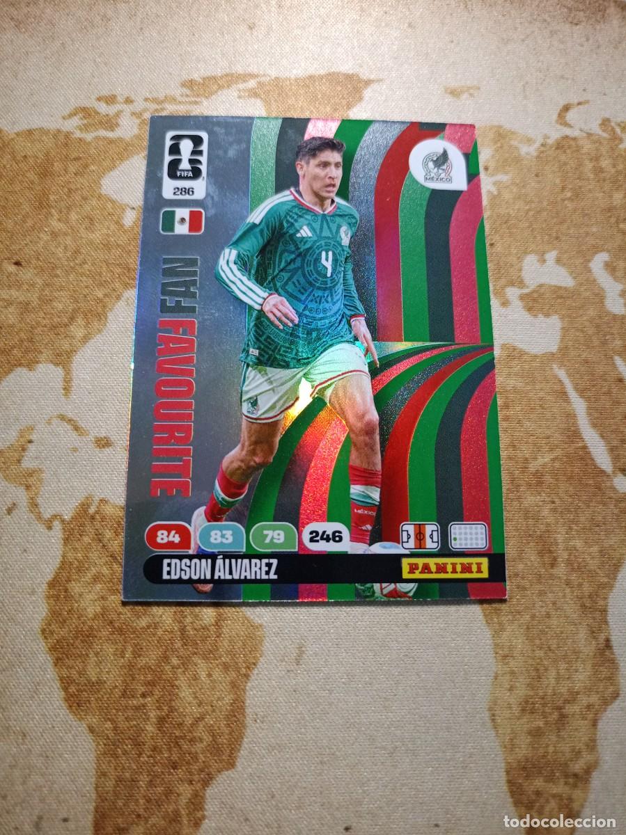 Cromos de Futebol: # M&eacute;xico 286 EDSON &Aacute;LVAREZ Adrenalyn WORLD cup 2026