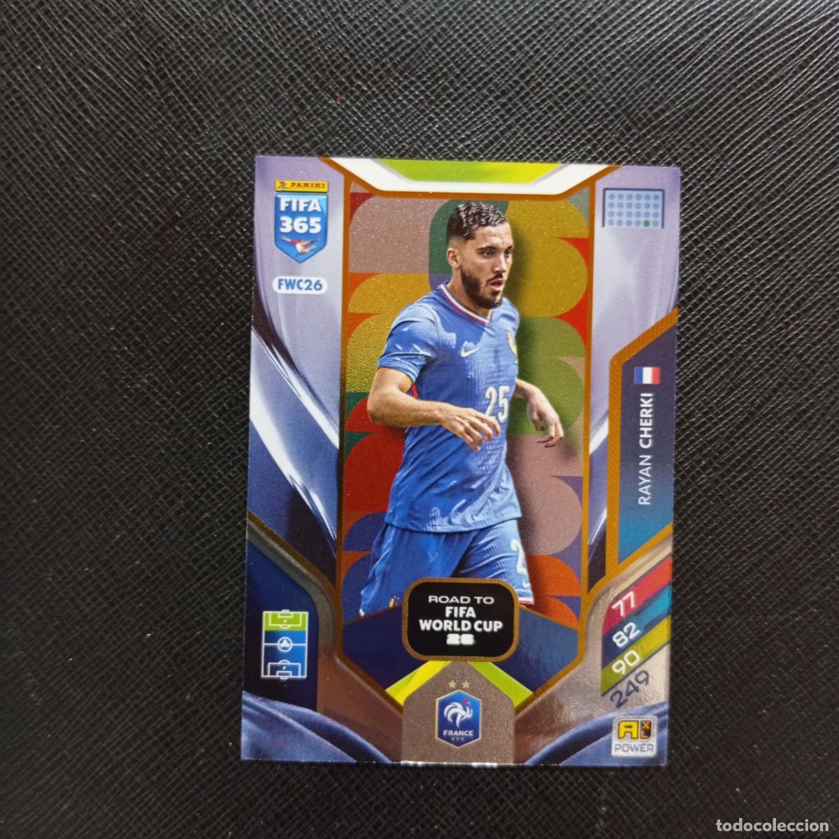Cromos de Futebol: FWC26 CHERKI FRANCIA ADRENALYN 2025 2026 FIFA 365 CROMO FUTBOL 25 26 - A215 PG54
