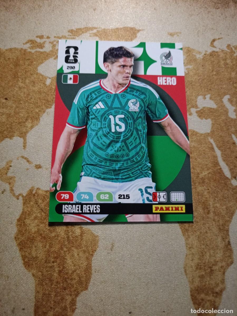 Cromos de f&uacute;tbol: # M&eacute;xico 290 ISRAEL REYES Adrenalyn WORLD cup 2026