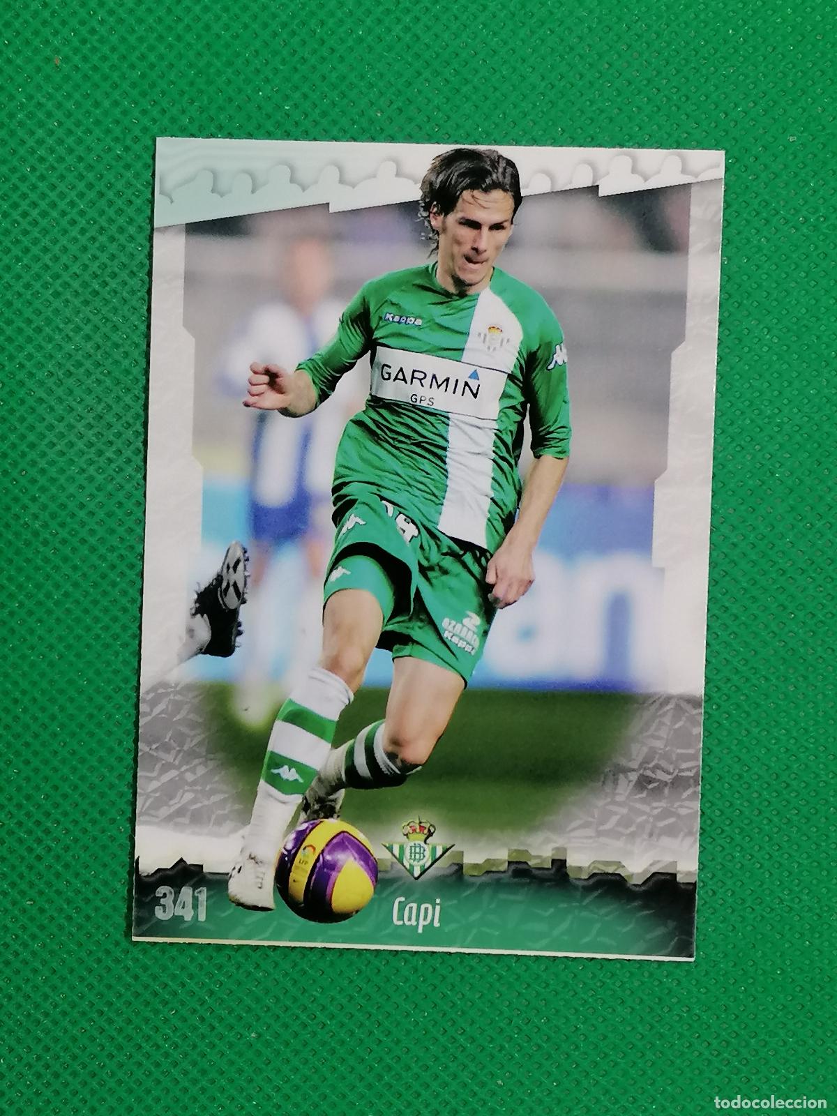 Cromos de f&uacute;tbol: 341 VEGA BETIS ⚽ MUNDICROMO LAS FICHAS DE LA LIGA 08 09 2008 2009 ⚽