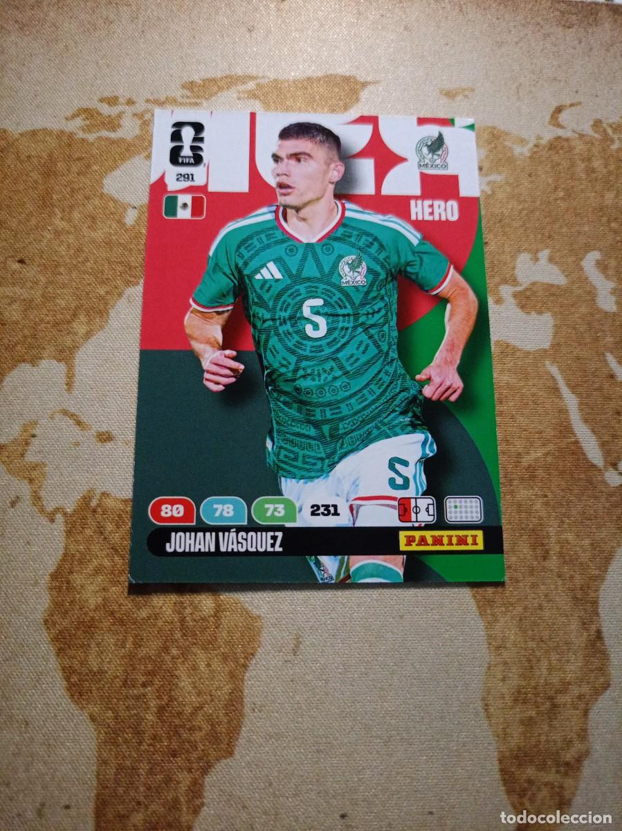 Cromos de f&uacute;tbol: # M&eacute;xico 291 JOHAN V&Aacute;SQUEZ Adrenalyn WORLD cup 2026