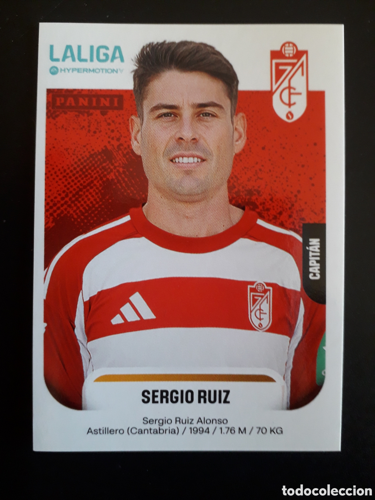 Cromos de f&uacute;tbol: SERGIO RUIZ GRANADA N&deg; 220 LALIGA HYPERMOTION 25 26 2025 2026 PANINI SIN PEGAR PEDIDO M&Iacute;NIMO 3&euro;