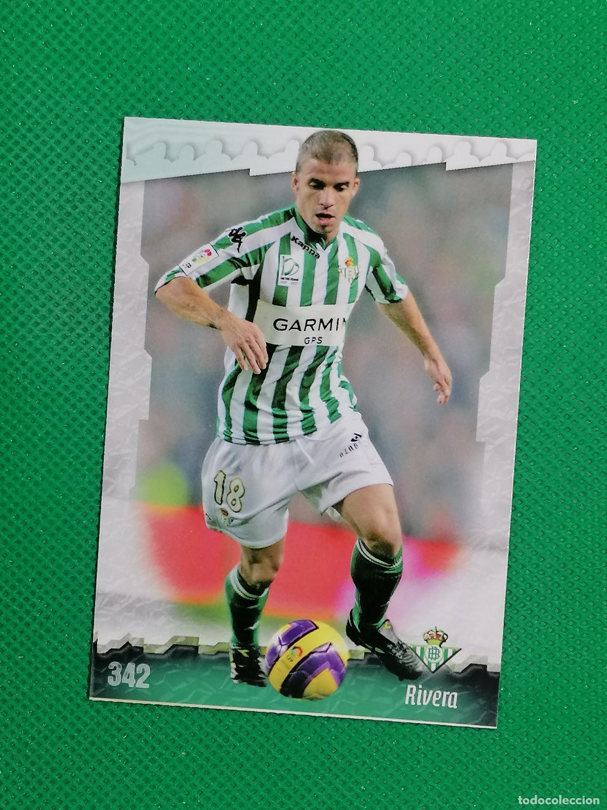 Cromos de f&uacute;tbol: 342 RIVERA BETIS ⚽ MUNDICROMO LAS FICHAS DE LA LIGA 08 09 2008 2009 ⚽