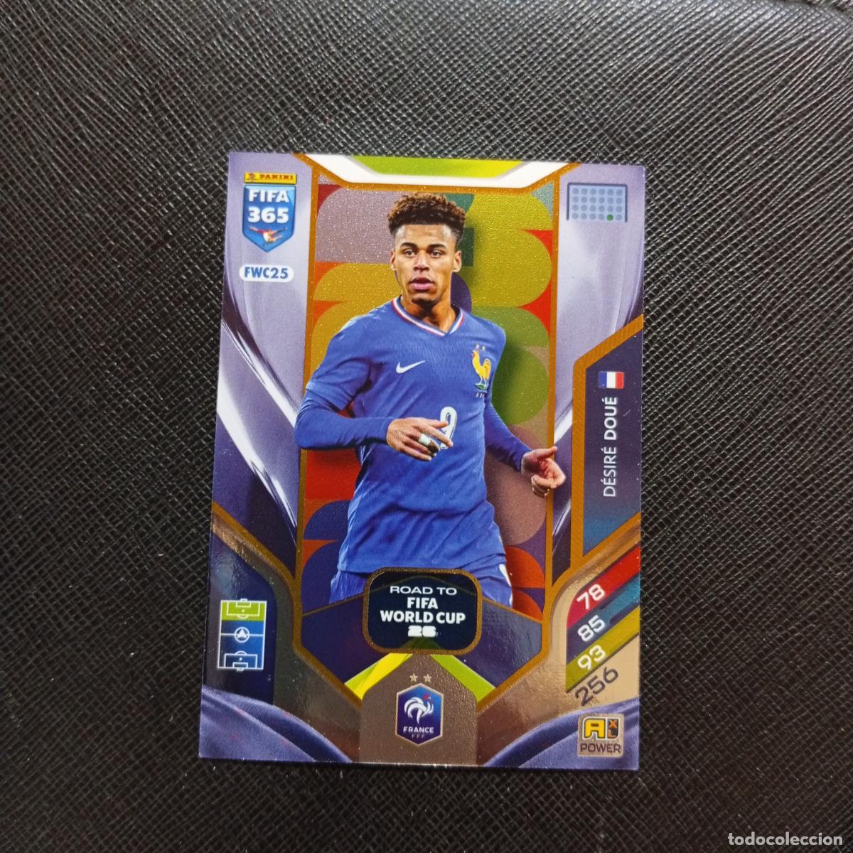 Cromos de f&uacute;tbol: FWC25 DOUE FRANCIA ADRENALYN 2025 2026 FIFA 365 CROMO FUTBOL 25 26 - A215 PG54