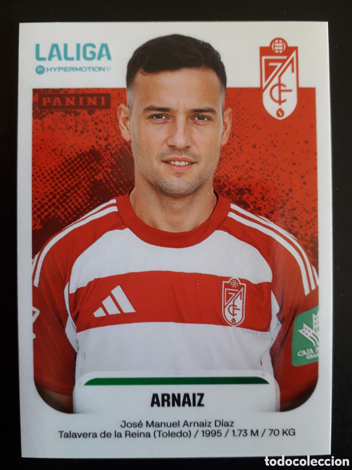 Cromos de f&uacute;tbol: ARNAIZ GRANADA N&deg; 227 LALIGA HYPERMOTION 25 26 2025 2026 PANINI SIN PEGAR PEDIDO M&Iacute;NIMO 3&euro;