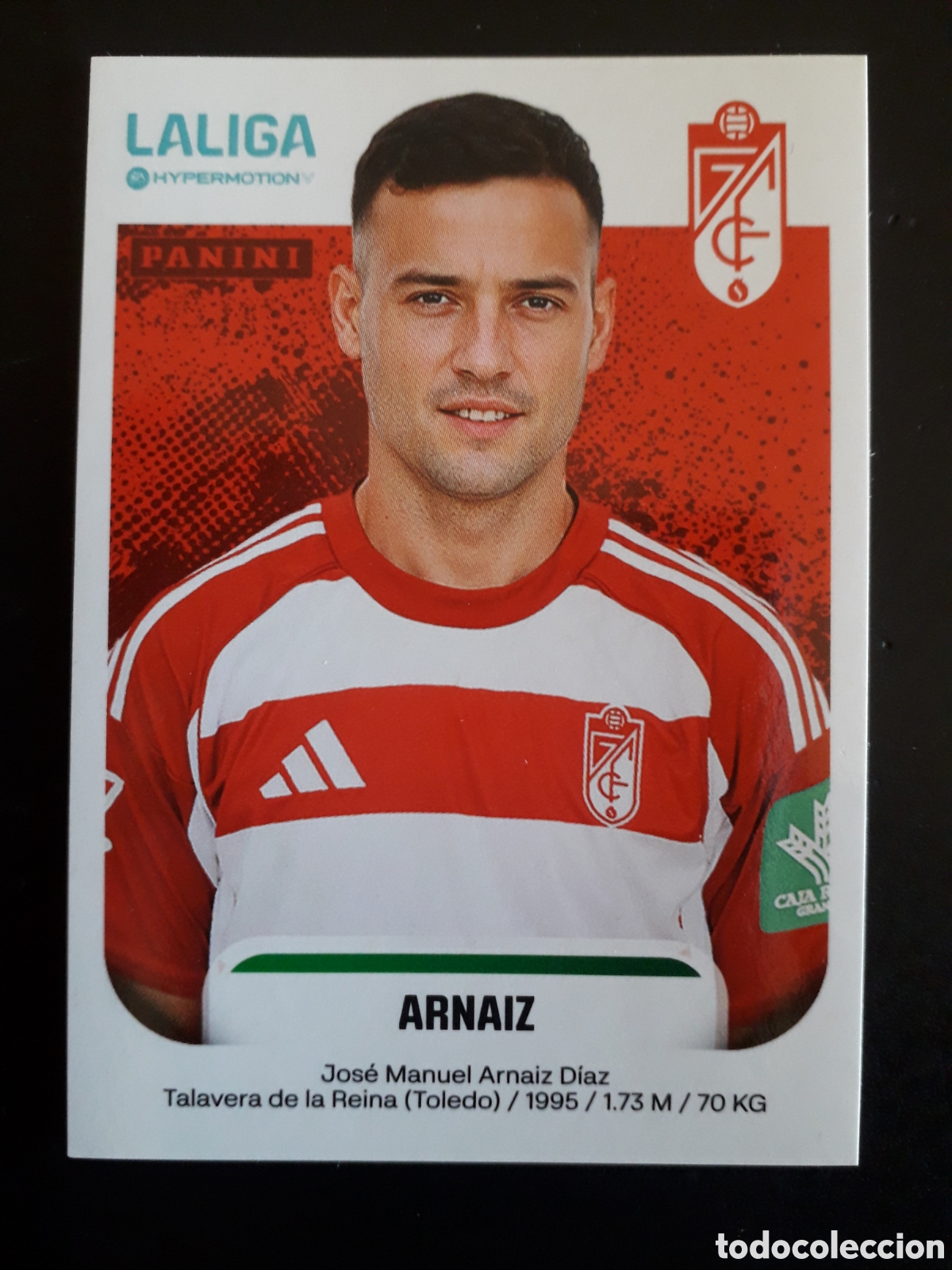 Cromos de f&uacute;tbol: ARNAIZ GRANADA N&deg; 227 LALIGA HYPERMOTION 25 26 2025 2026 PANINI SIN PEGAR PEDIDO M&Iacute;NIMO 3&euro;