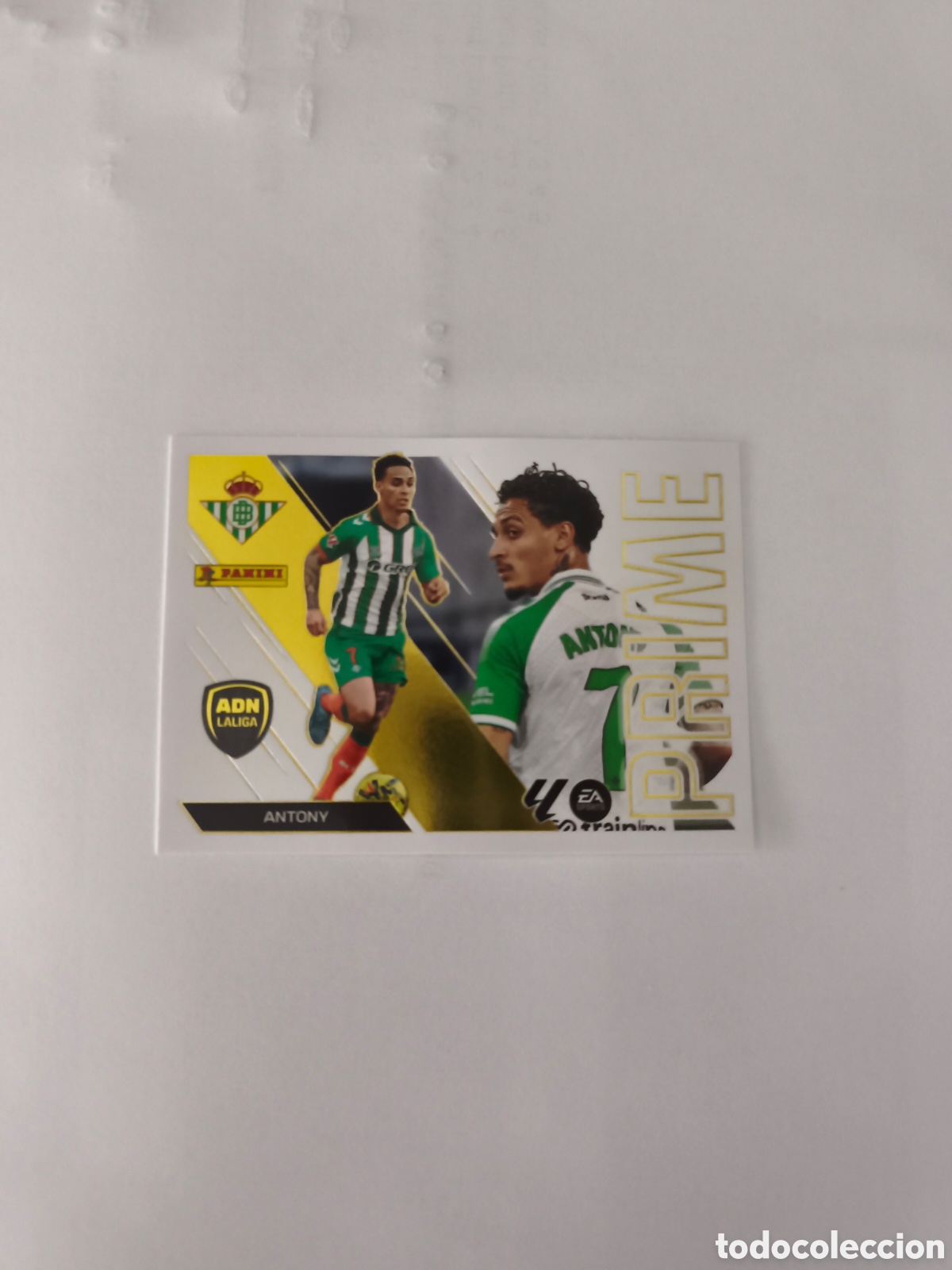 Cromos de f&uacute;tbol: CROMO N&Uacute;MERO 1 ANTONY BETIS ADN LA LIGA PRIME. LIGA ESTE 26/27. PANINI.