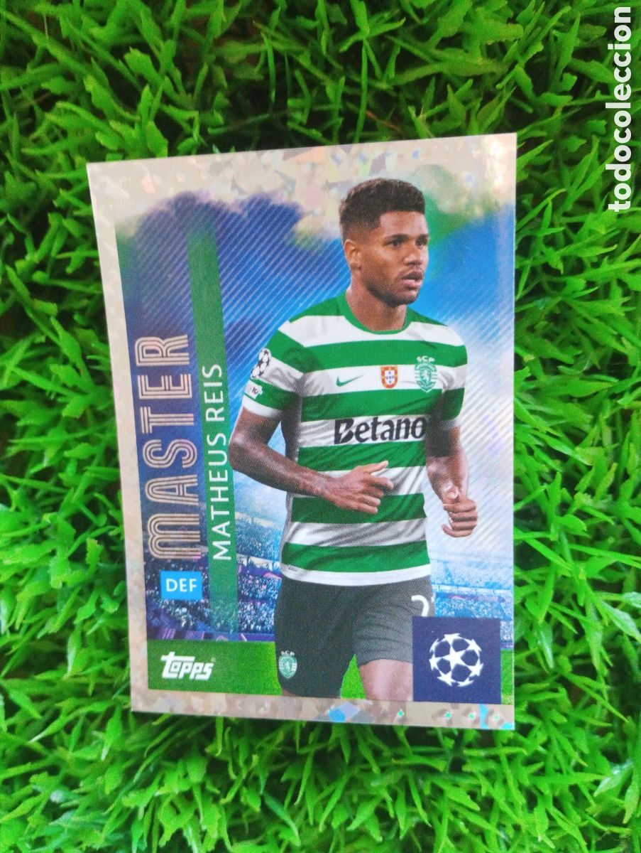 Cromos de f&uacute;tbol: Matheus Reis Sporting Portugal MASTER Champions League 25-26 # 416 NUNCA PEGADO