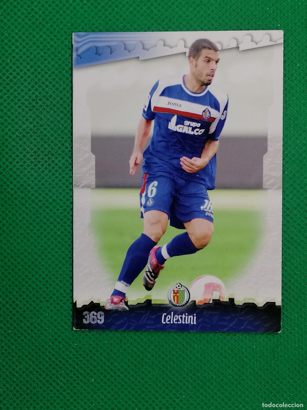 Cromos de f&uacute;tbol: 369 CELESTINI GETAFE ⚽ MUNDICROMO LAS FICHAS DE LA LIGA 08 09 2008 2009 ⚽