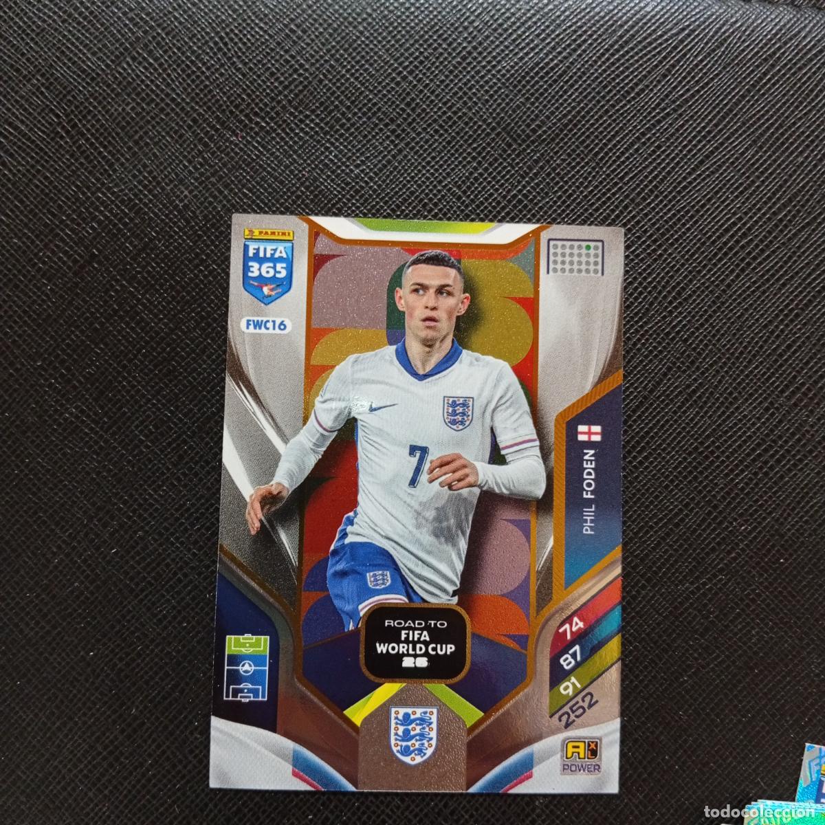 Cromos de f&uacute;tbol: FWC16 FODEN INGLATERRA ADRENALYN 2025 2026 FIFA 365 CROMO FUTBOL 25 26 - A215 PG55