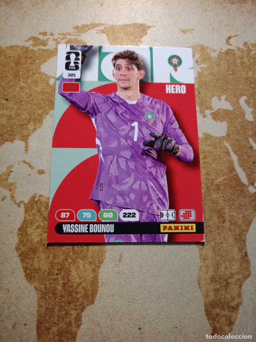 Cromos de f&uacute;tbol: # Marruecos 301 YASSINE BOUNOU Adrenalyn WORLD cup 2026