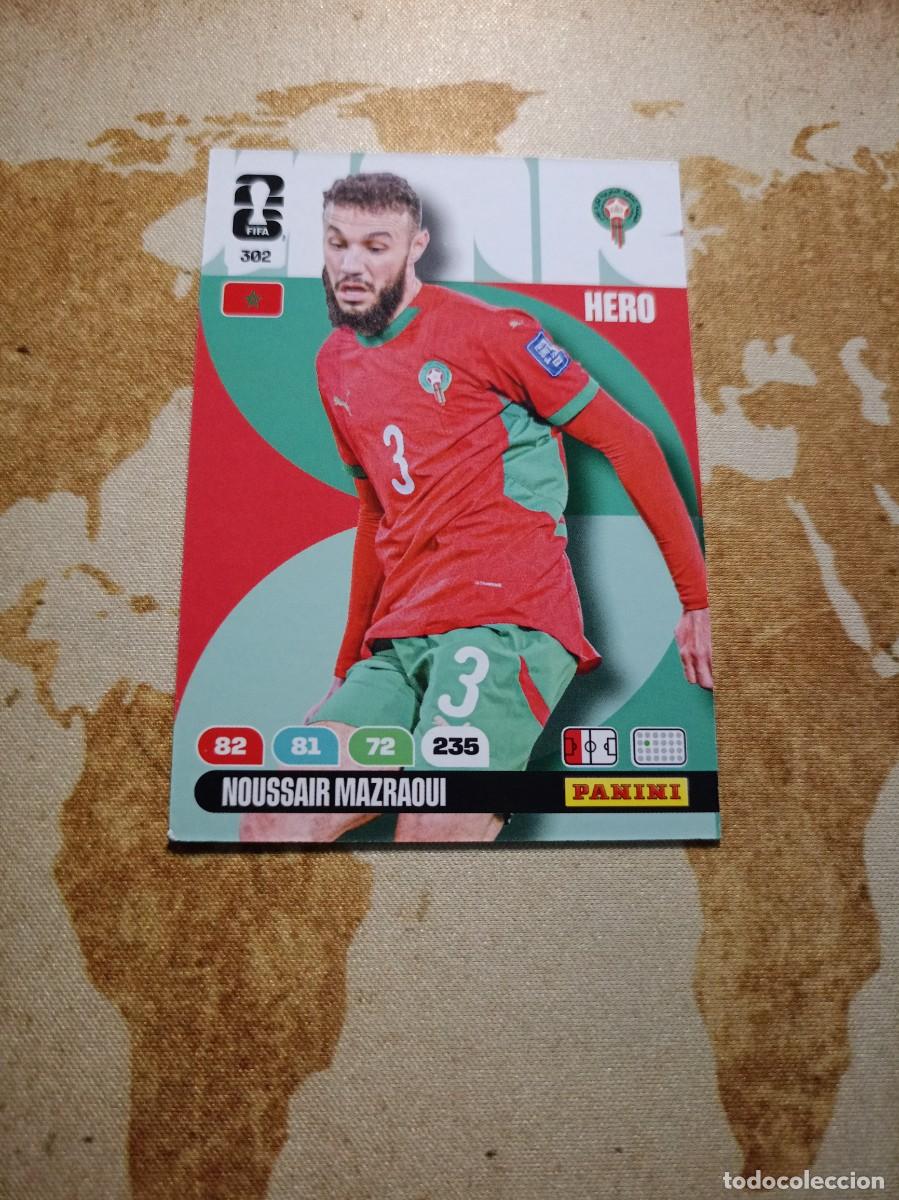 Cromos de f&uacute;tbol: # Marruecos 302 NOUSSAIR MAZRAOUI Adrenalyn WORLD cup 2026