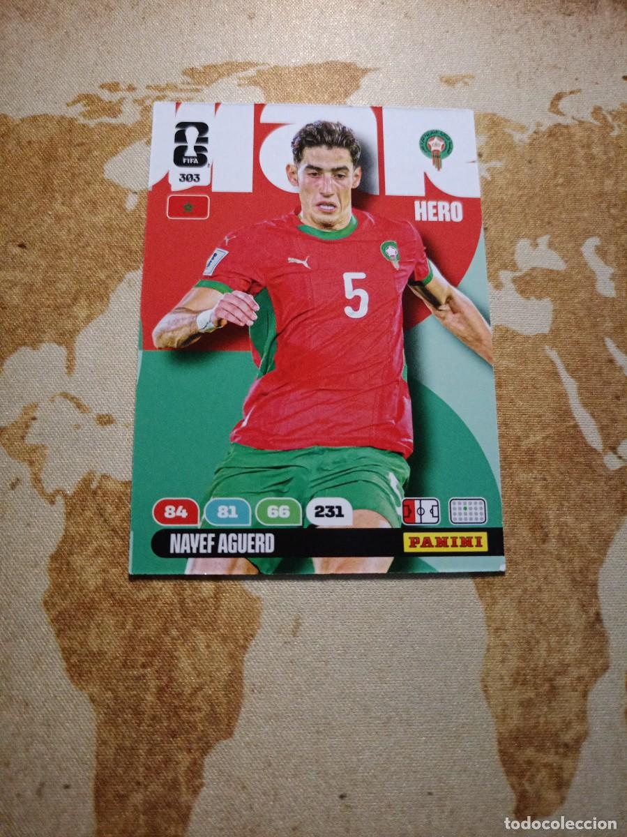 Cromos de f&uacute;tbol: # Marruecos 30E NAYEF AGUERO Adrenalyn WORLD cup 2026