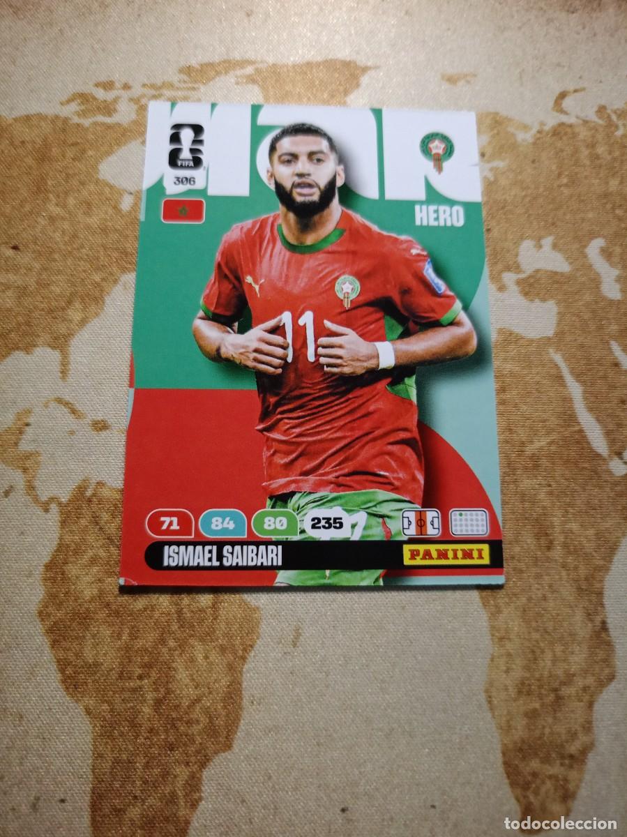 Cromos de f&uacute;tbol: # Marruecos 306 ISMAEL SAIBARI Adrenalyn WORLD cup 2026