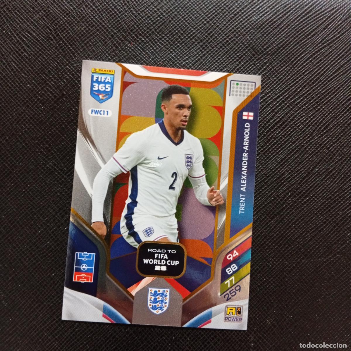 Cromos de f&uacute;tbol: FWC11 ALEXANDER ARNOLD INGLATERRA ADRENALYN 2025 2026 FIFA 365 CROMO FUTBOL 25 26 - A215 PG55