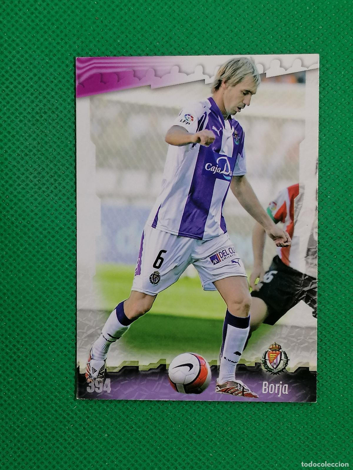 Cromos de f&uacute;tbol: 394 BORJA VALLADOLID ⚽ MUNDICROMO LAS FICHAS DE LA LIGA 08 09 2008 2009 ⚽