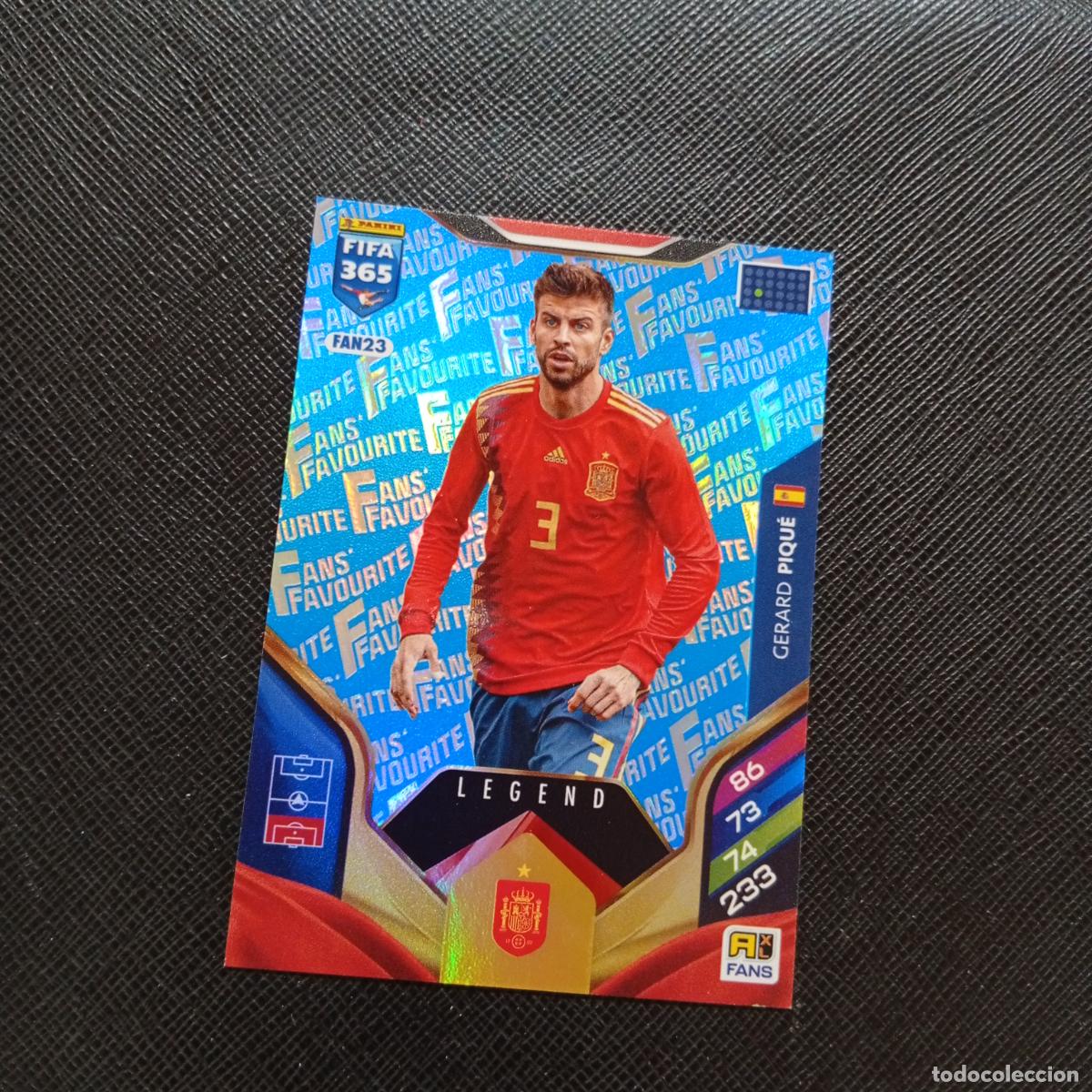 Cromos de f&uacute;tbol: FAN23 AZUL PIQUE ESPA&Ntilde;A ADRENALYN 2025 2026 FIFA 365 CROMO FUTBOL 25 26 - A215 PG56