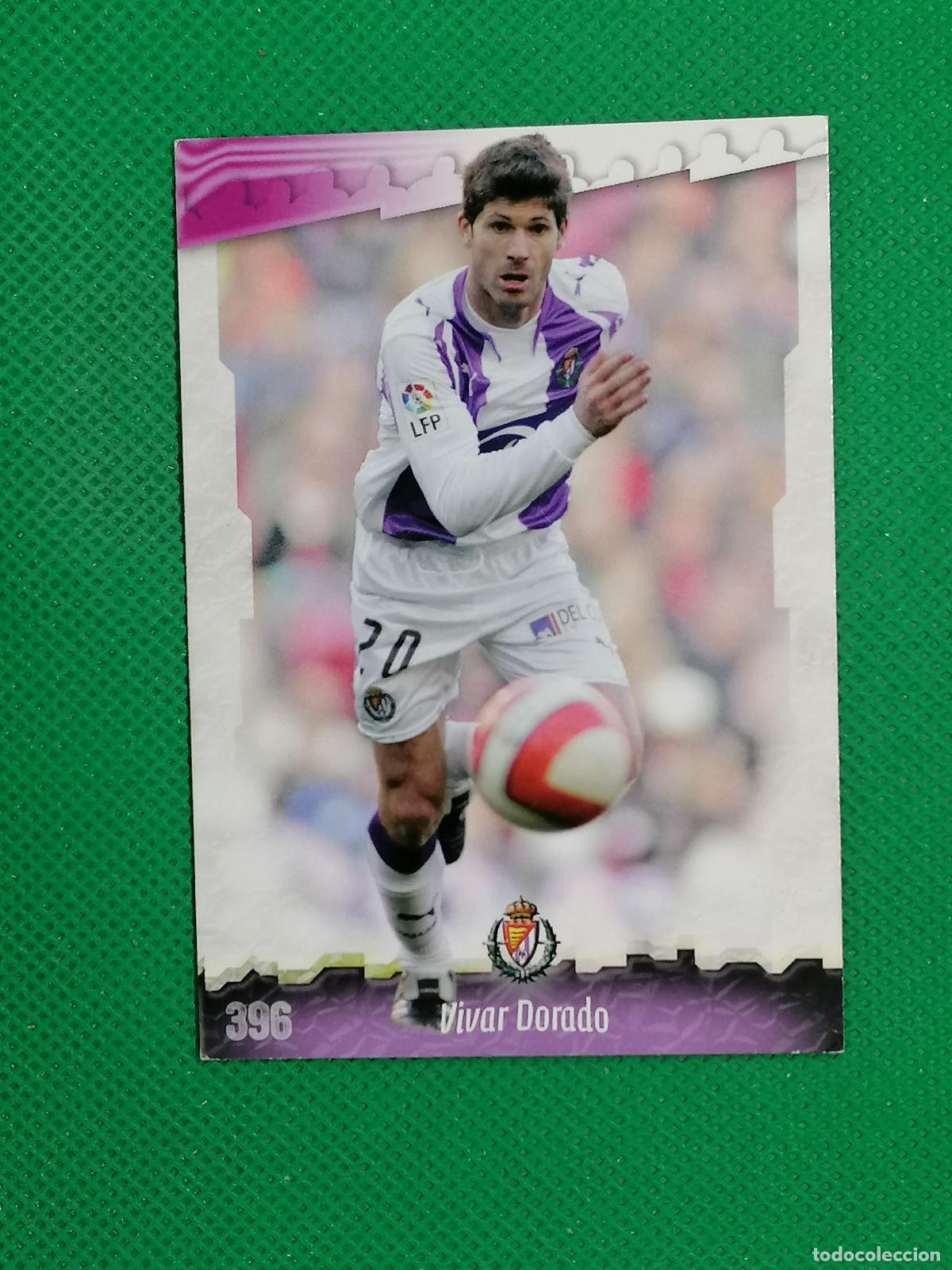 Cromos de f&uacute;tbol: 396 VIVAR DORADO VALLADOLID ⚽ MUNDICROMO LAS FICHAS DE LA LIGA 08 09 2008 2009 ⚽