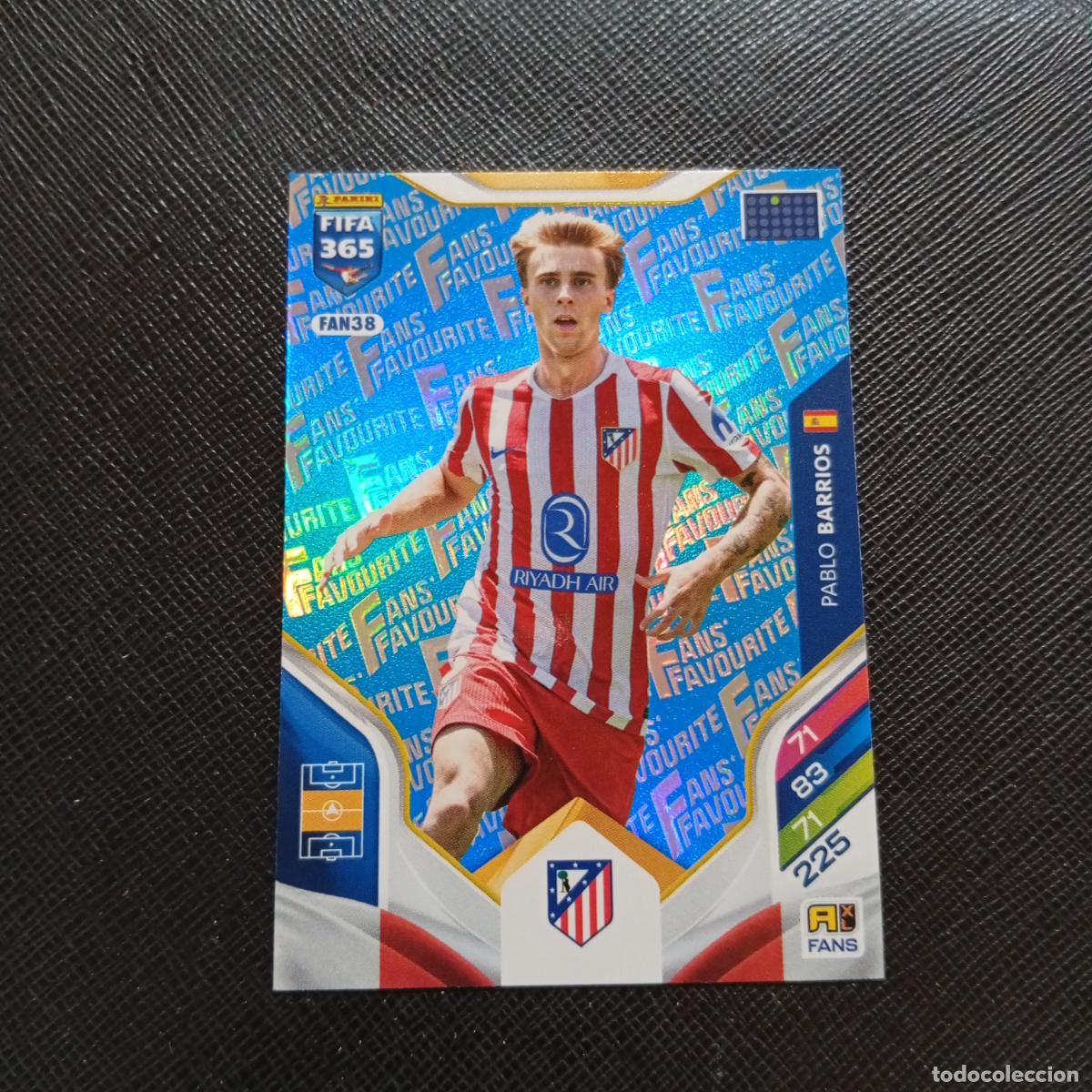 Cromos de f&uacute;tbol: FAN38 BARRIOS AT MADRID ADRENALYN 2025 2026 FIFA 365 CROMO FUTBOL 25 26 - A215 PG56