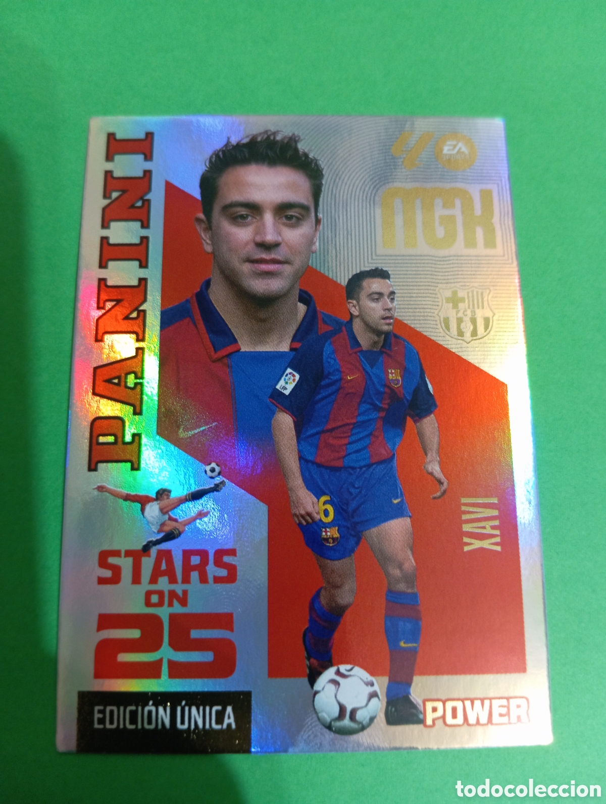 Cromos de f&uacute;tbol: Xavi Barcelona STARS ON 25 n&deg;427P / PANINI MEGACRACKS 2026/2027