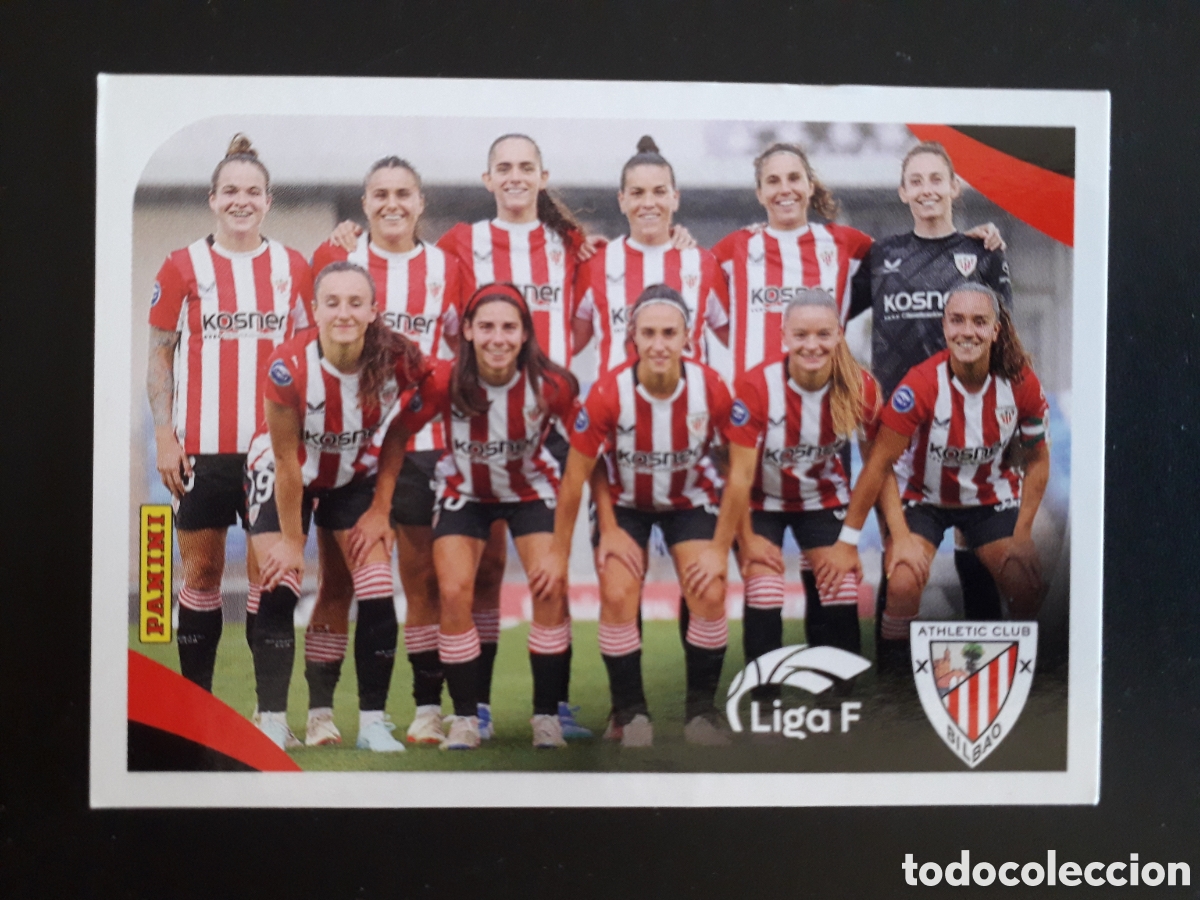 Cromos de f&uacute;tbol: EQUIPO ALINEACI&Oacute;N ATHLETIC BILBAO N&deg; 3 LIGA F FEMENINA 2024 2025 24 25 PANINI PEDIDO M&Iacute;NIMO 3&euro;