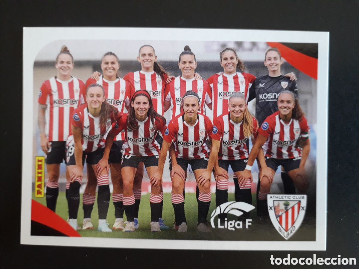 Cromos de f&uacute;tbol: EQUIPO ALINEACI&Oacute;N ATHLETIC BILBAO N&deg; 3 LIGA F FEMENINA 2024 2025 24 25 PANINI PEDIDO M&Iacute;NIMO 3&euro;