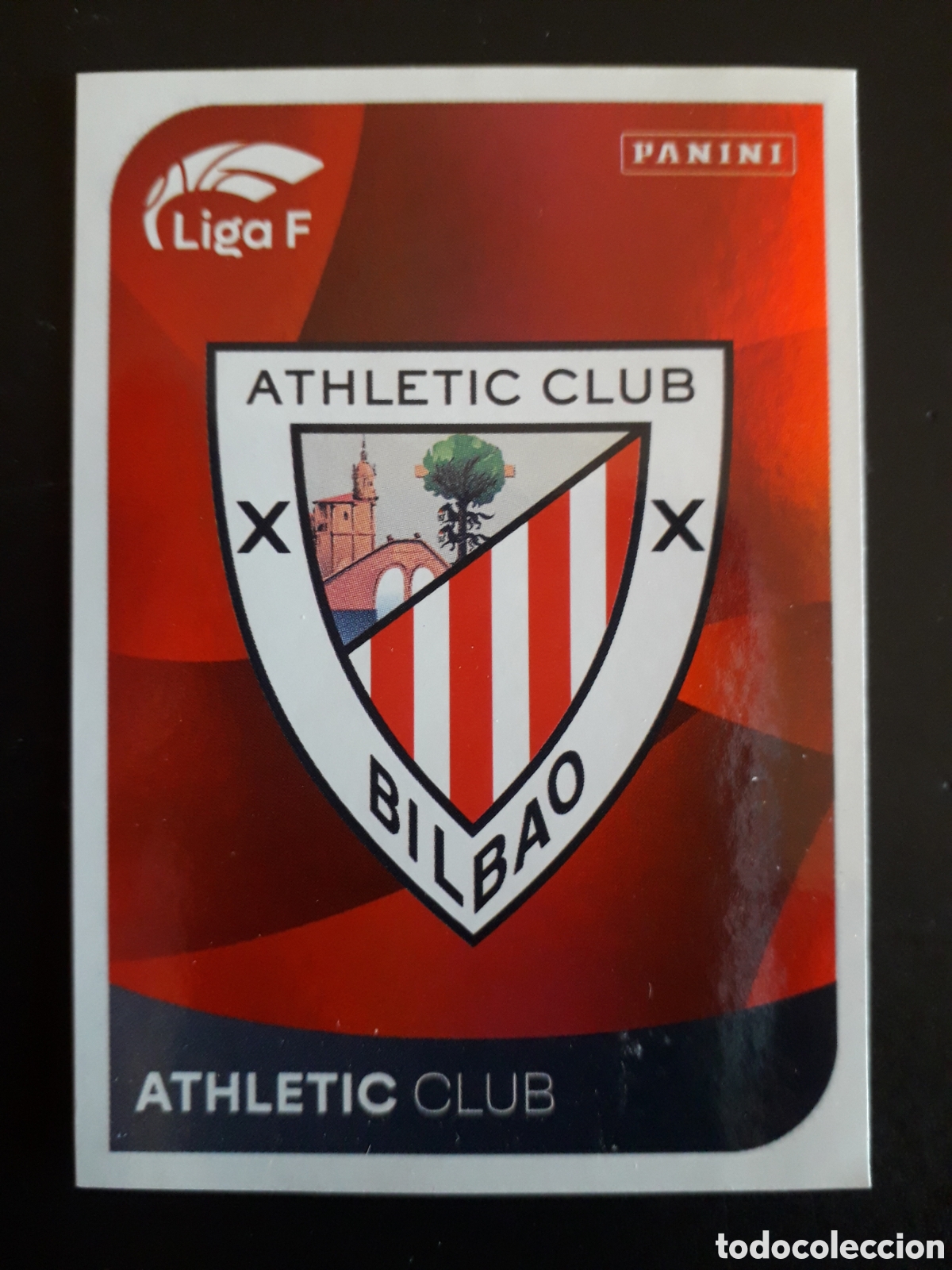 Cartes &agrave; collectionner de Football: ESCUDO ATHLETIC BILBAO N&deg; 2 LIGA F FEMENINA 2024 2025 24 25 PANINI PEDIDO M&Iacute;NIMO 3&euro;