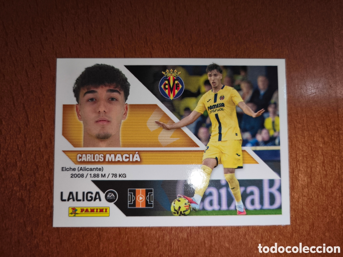 Cromos de f&uacute;tbol: Macia n&deg;13 liga este 26/27 Villarreal