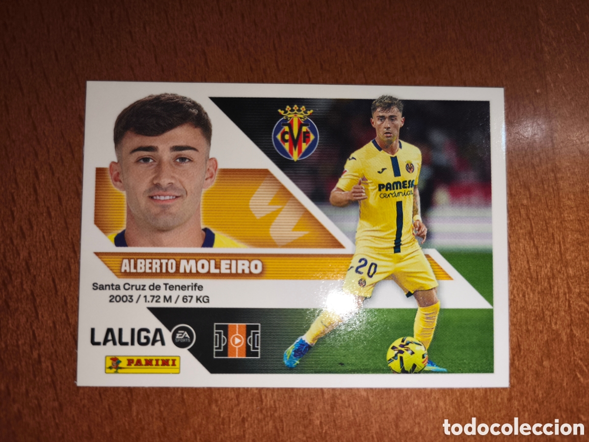 Cromos de f&uacute;tbol: Moleiro n&deg;14 liga este 26/27 Villarreal