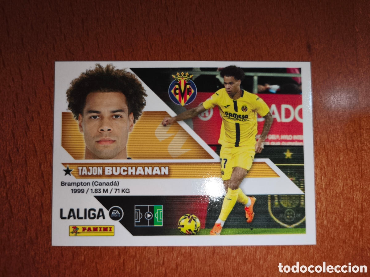 Cromos de Futebol: Buchanan n&deg;15 liga este 26/27 Villarreal