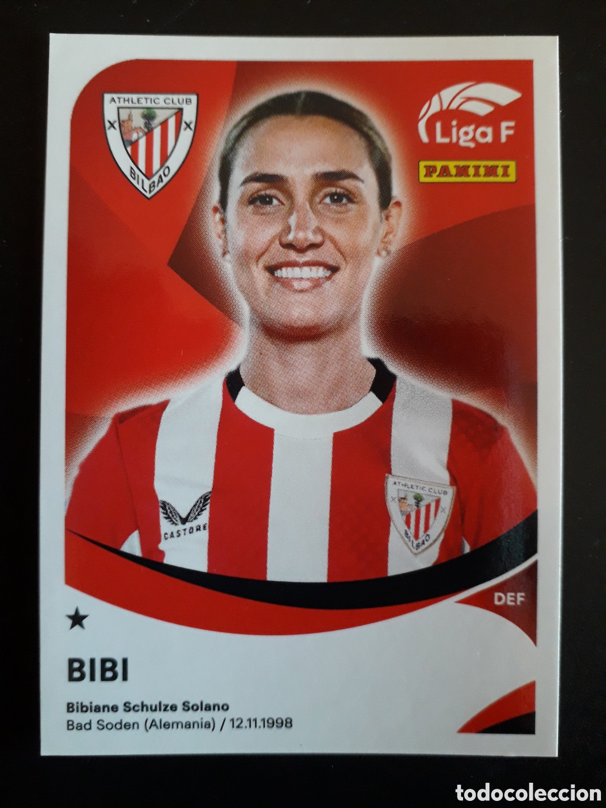 Cromos de Futebol: BIBI ATHLETIC BILBAO N&deg; 8 LIGA F FEMENINA 2024 2025 24 25 PANINI PEDIDO M&Iacute;NIMO 3&euro;