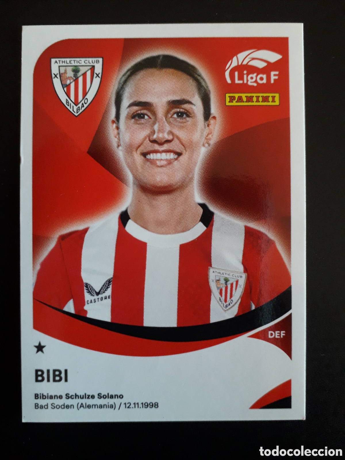 Cromos de Futebol: BIBI ATHLETIC BILBAO N&deg; 8 LIGA F FEMENINA 2024 2025 24 25 PANINI PEDIDO M&Iacute;NIMO 3&euro;.
