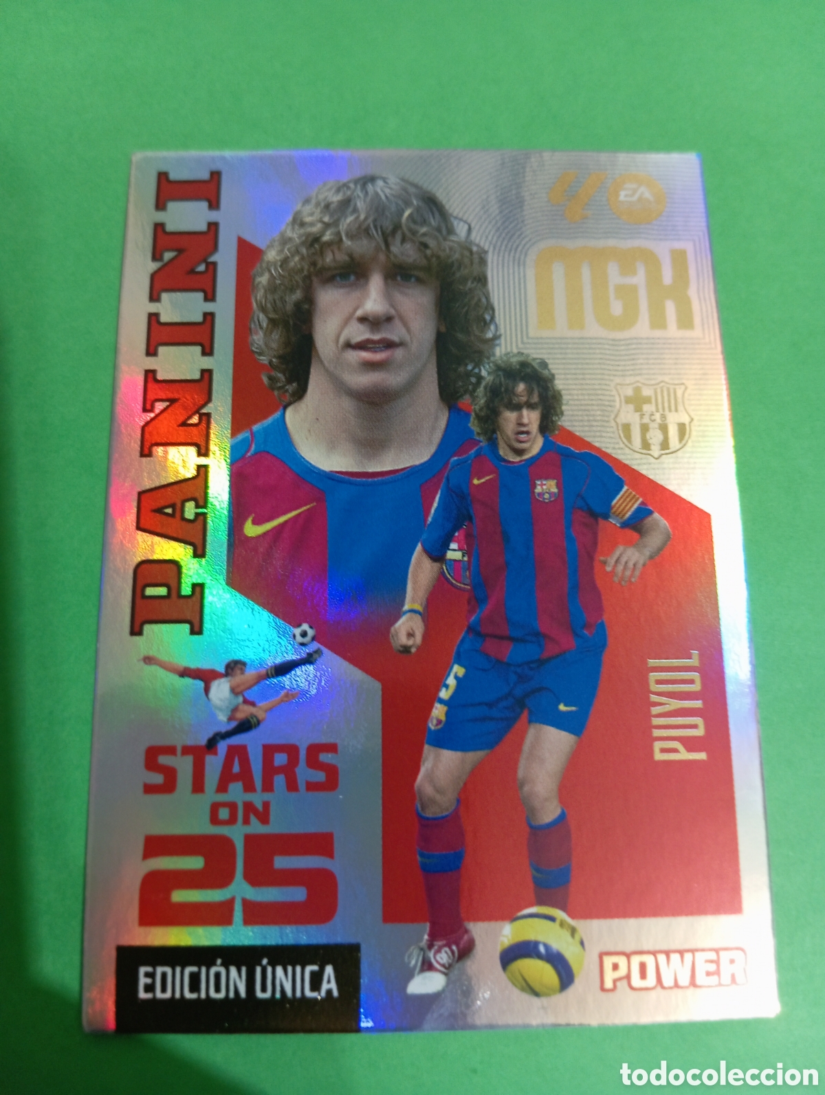 Cromos de Futebol: Puyol Barcelona STARS ON 25 n&deg;429P / PANINI MEGACRACKS 2026/2027