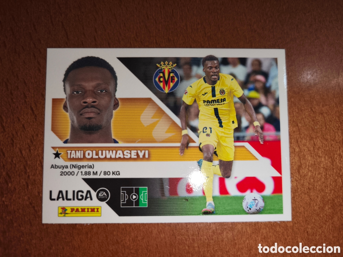 Cromos de Futebol: Oluwaseyi n&deg;16 liga este 26/27 Villarreal