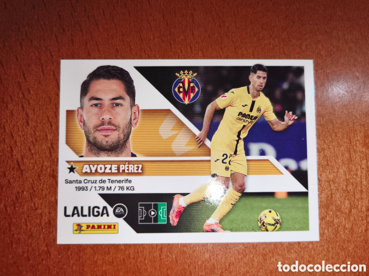 Cromos de Futebol: Ayoze n&deg;17 liga este 26/27 Villarreal