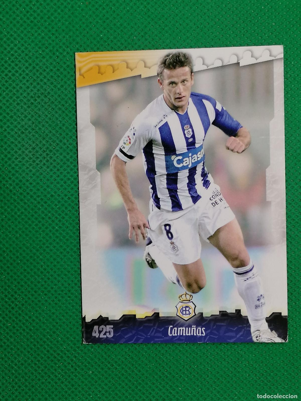 Cromos de Futebol: 425 CAMU&Ntilde;AS RECREATIVO DE HUELVA ⚽ MUNDICROMO LAS FICHAS DE LA LIGA 08 09 2008 2009 ⚽