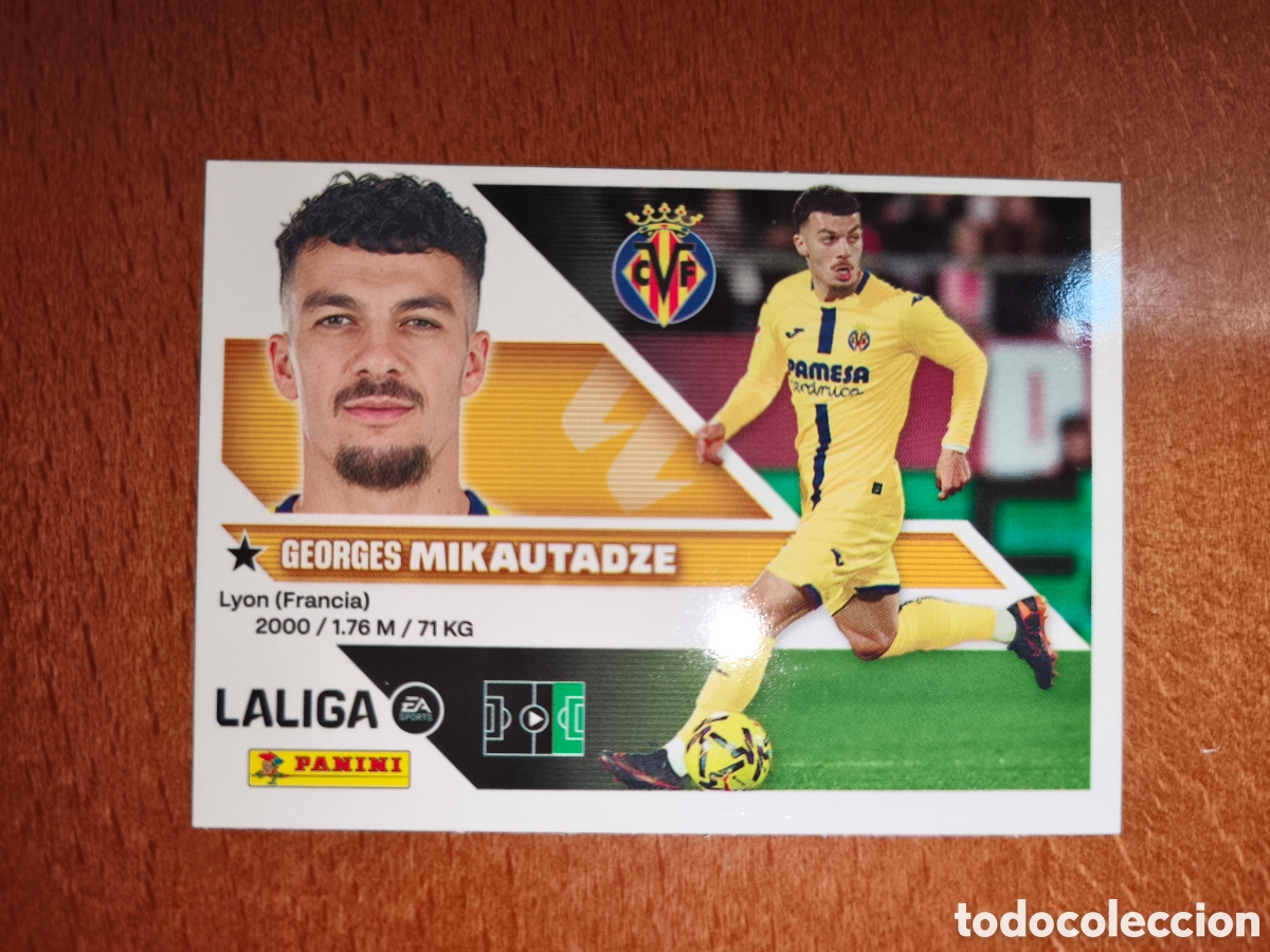 Cromos de Futebol: Mikautadze n&deg;19 liga este 26/27 Villarreal
