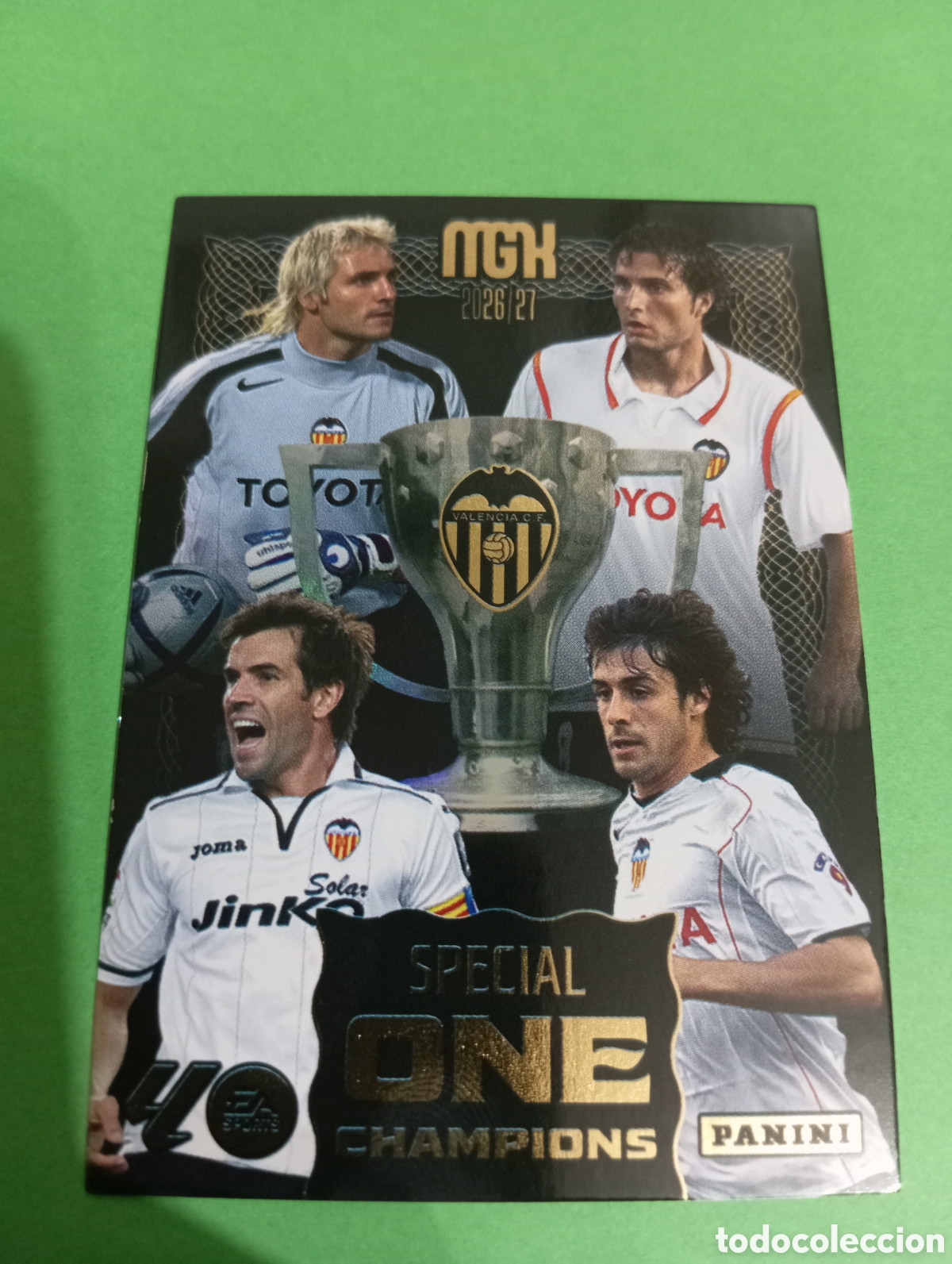 Cromos de f&uacute;tbol: Valencia SPECIAL ONE CHAMPIONS / PANINI MEGACRACKS 2026/2027