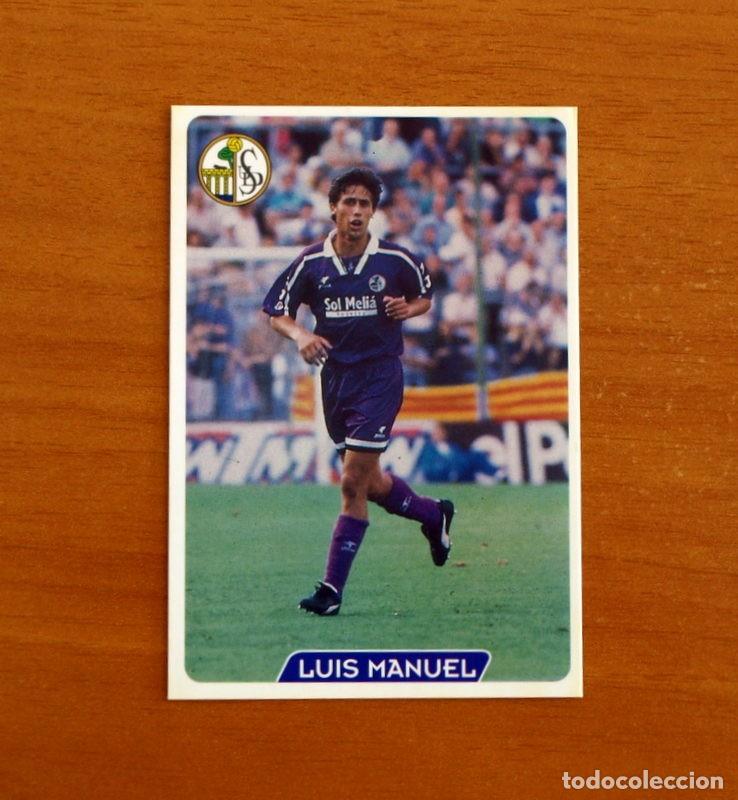 Cromos de f&uacute;tbol: Salamanca -N&ordm; 389 Luis Manuel -Las Fichas la Liga 95-96-1995-1996 -Mundicromo Sport