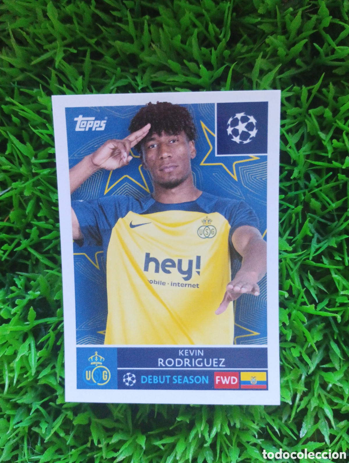Figurine di Calcio: Kevin Rodriguez Union Saint-Gilloise Champions League 25-26 # 461 NUNCA PEGADO