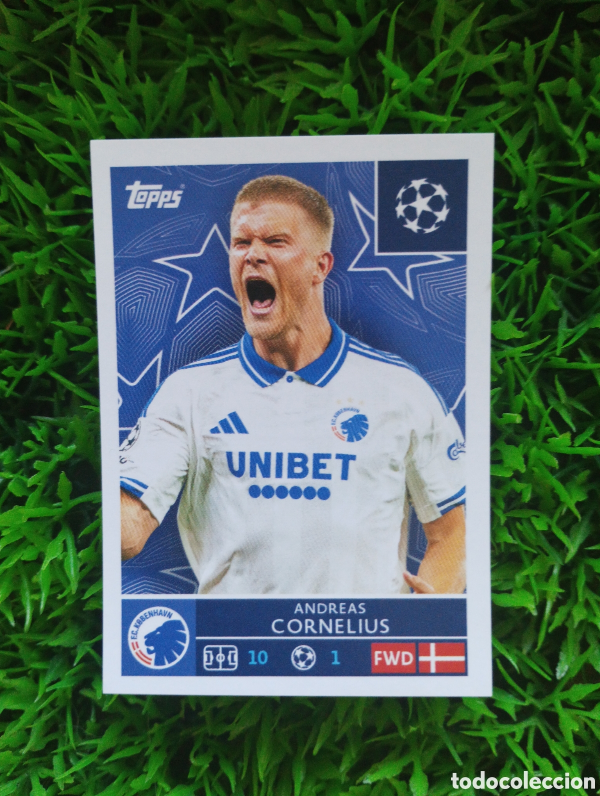 Football Stickers: Cornelius Copenhague Champions League 25-26 # 501 NUNCA PEGADO