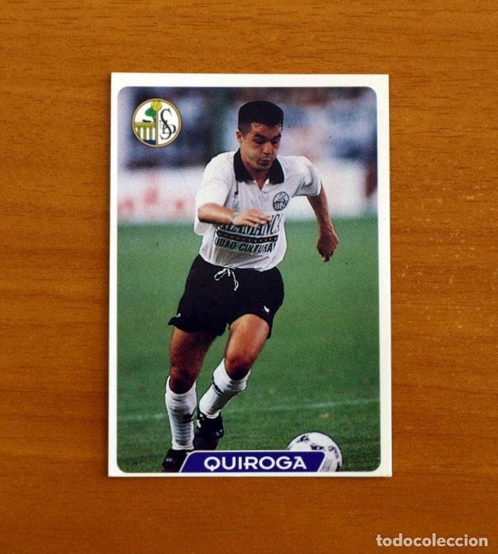 Cromos de f&uacute;tbol: Salamanca -N&ordm; 391 Quiroga -Las Fichas la Liga 95-96-1995-1996 -Mundicromo Sport