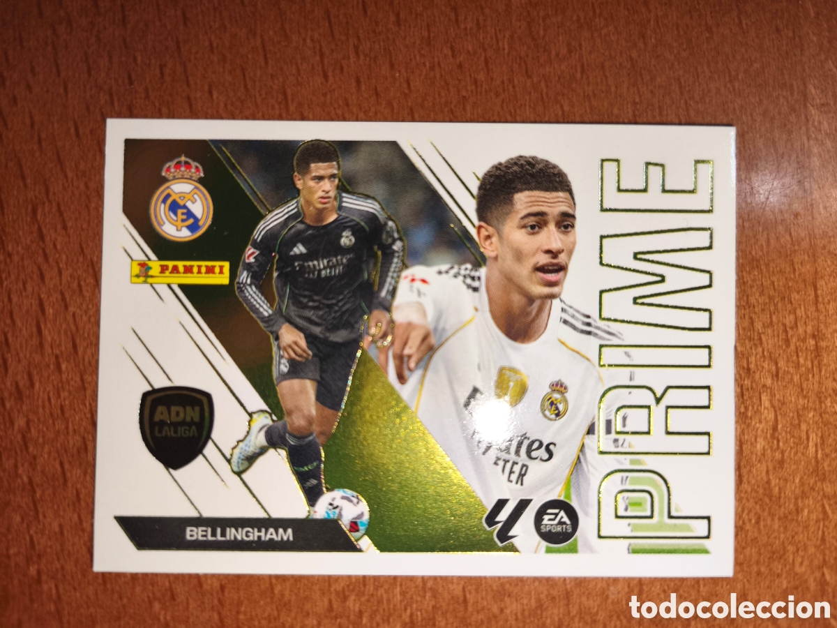 Cromos de f&uacute;tbol: Bellingham n&deg;2 ADN LALIGA PRIME liga este 26/27 Real Madrid