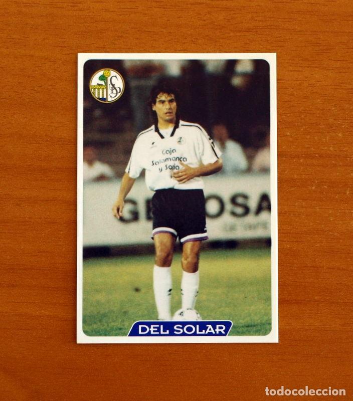 Cromos de f&uacute;tbol: Salamanca -N&ordm; 395 Del Solar -Las Fichas la Liga 95-96-1995-1996 -Mundicromo Sport