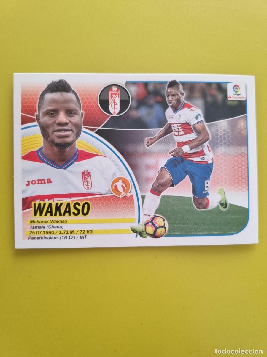 Cromos de f&uacute;tbol: MERCADO INVIERNO ACTUALIZACION ESTE 16 17 2016 2017 SIN PEGAR WAKASO GRANADA N&ordm;14 AR926