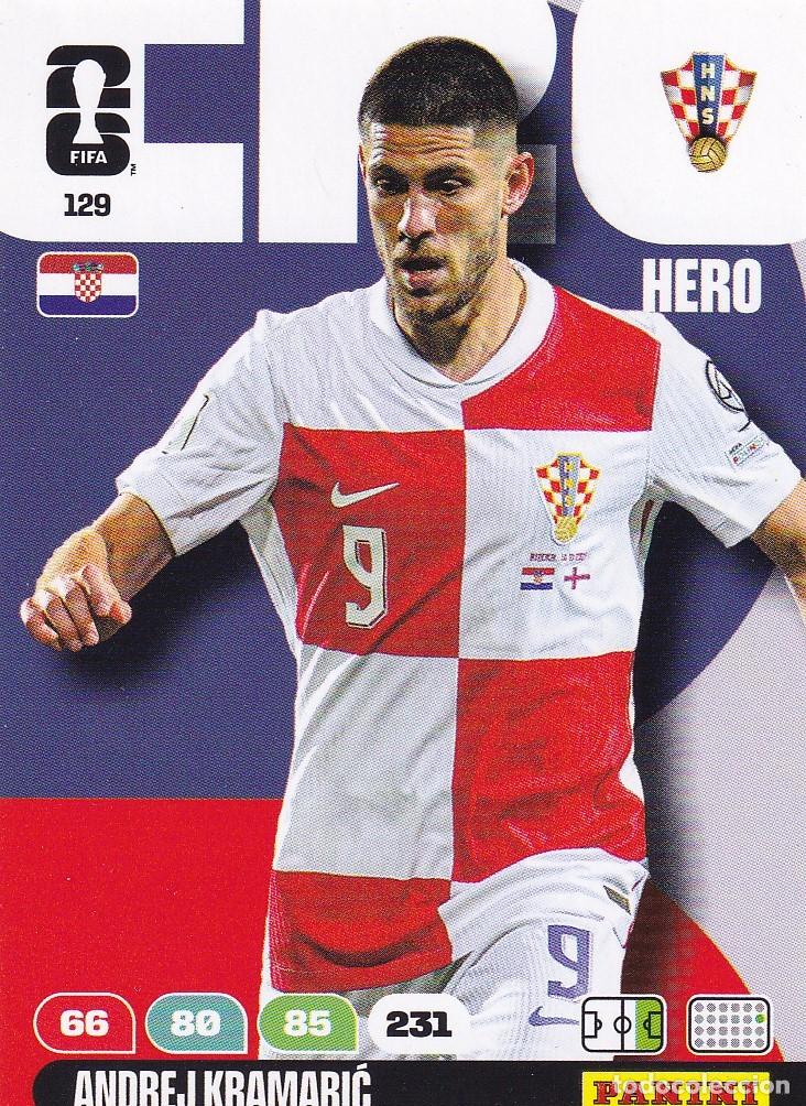 Cromos de f&uacute;tbol: Adrenalyn XL Fifa World Cup 2026 Mundial 26 N&ordm;129 Andrej Kramaric