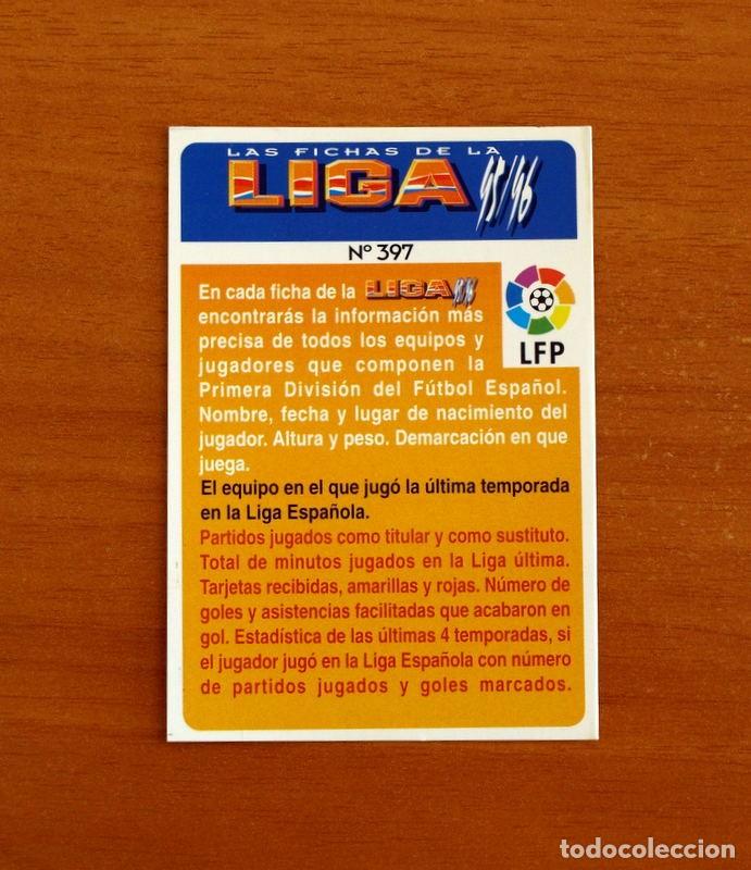 Figurine di Calcio: &Iacute;ndice -N&ordm; 397 -Las Fichas la Liga 95-96-1995-1996 -Mundicromo Sport