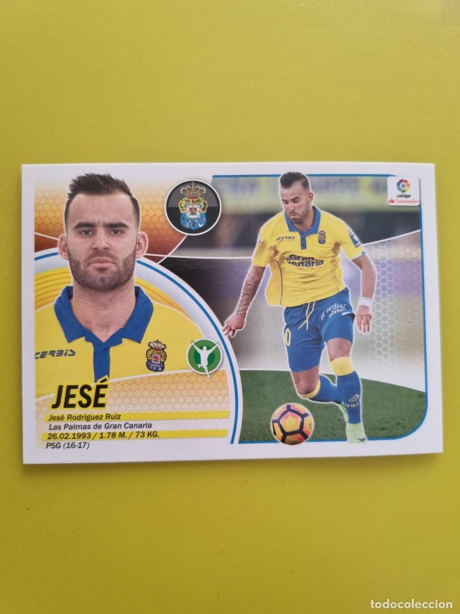 Cromos de f&uacute;tbol: MERCADO INVIERNO ACTUALIZACION ESTE 16 17 2016 2017 SIN PEGAR JES&Eacute; LAS PALMAS N&ordm;17 AR926